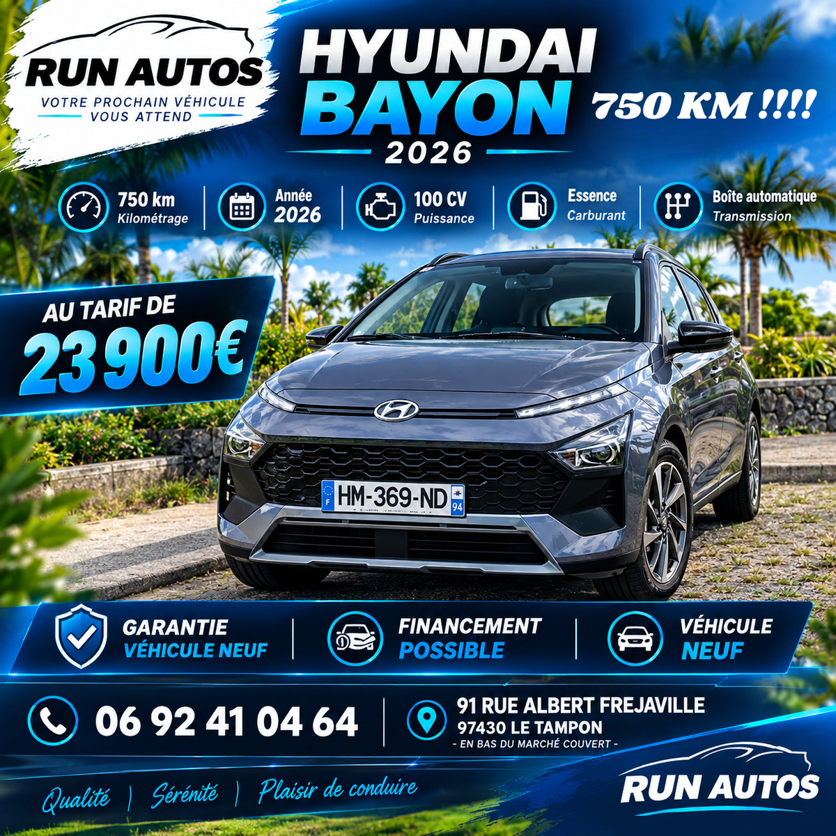 Hyundai Bayon 1.0 T-GDI 100 DCT-7