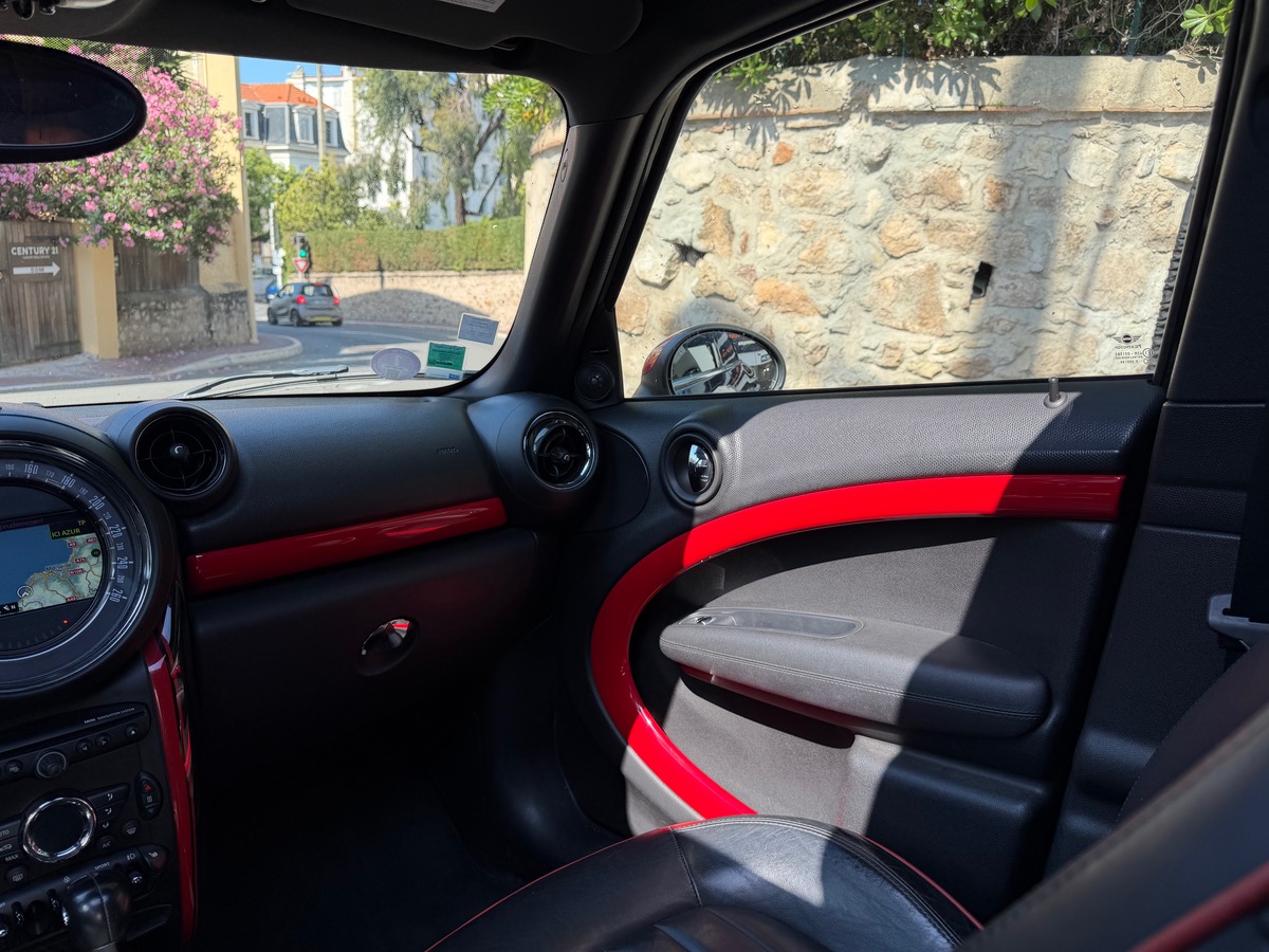 Mini Countryman JCW  218 CV ALL4 / Toit Ouvrant / GPS / Jantes Works / Intérieur Cuir  /Full Options