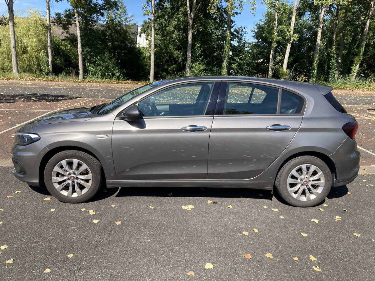 Fiat Tipo 95 ch | MY19 E6D | EASY | Caméra de recul | Régulateur vitesse | Apple Car Play