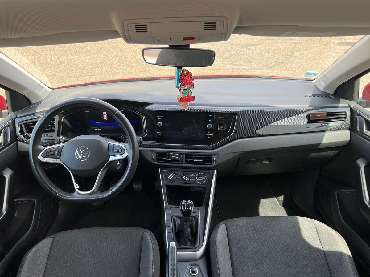 Volkswagen Polo 95cv TSI  LIFE, SUIVI COMPLET, I-COCKPIT, CAMERA DE RECUL