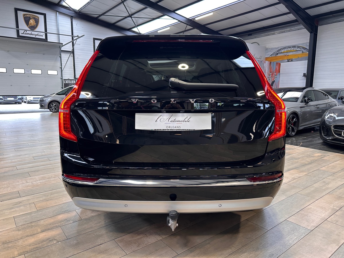 Volvo XC90 T8 Recharge Inscription Luxe AWD - 7 PLACES - 1ère Main - Attelage - FULL OPTIONS