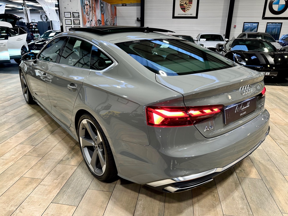 Audi A5 Sportback II (2) 50 TDI 286 S Line Quattro Tiptronic 8 1ère Main FR a