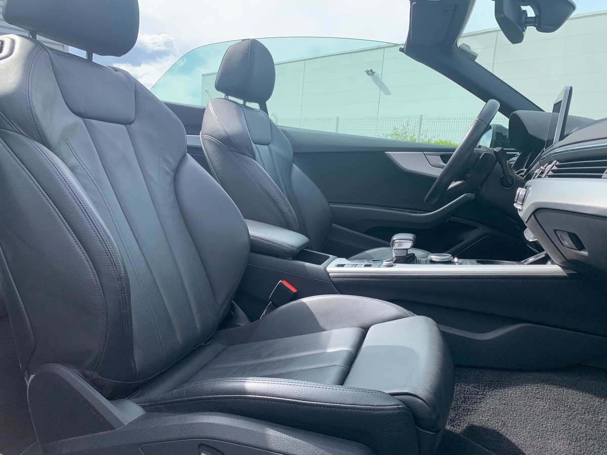 Audi A5 Cabriolet 190 ch | Design Luxe | Caméra de recul | Cuir | Drive select | Régulateur vitesse