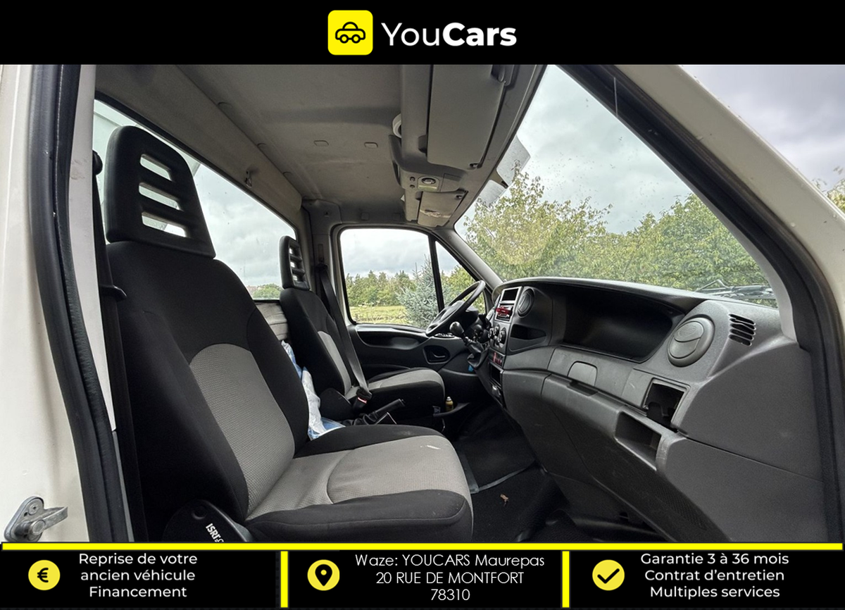 Iveco Daily V Châssis Cabine 35S13 2.3 LD DPF BVM6 126 cv NACELLE 16 METRES