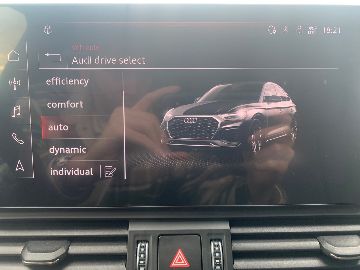 Audi Q5 Sportback 299 S-Line | Quattro | Apple car Play | Siéges chauffants | Caméra | Garantie AUDI