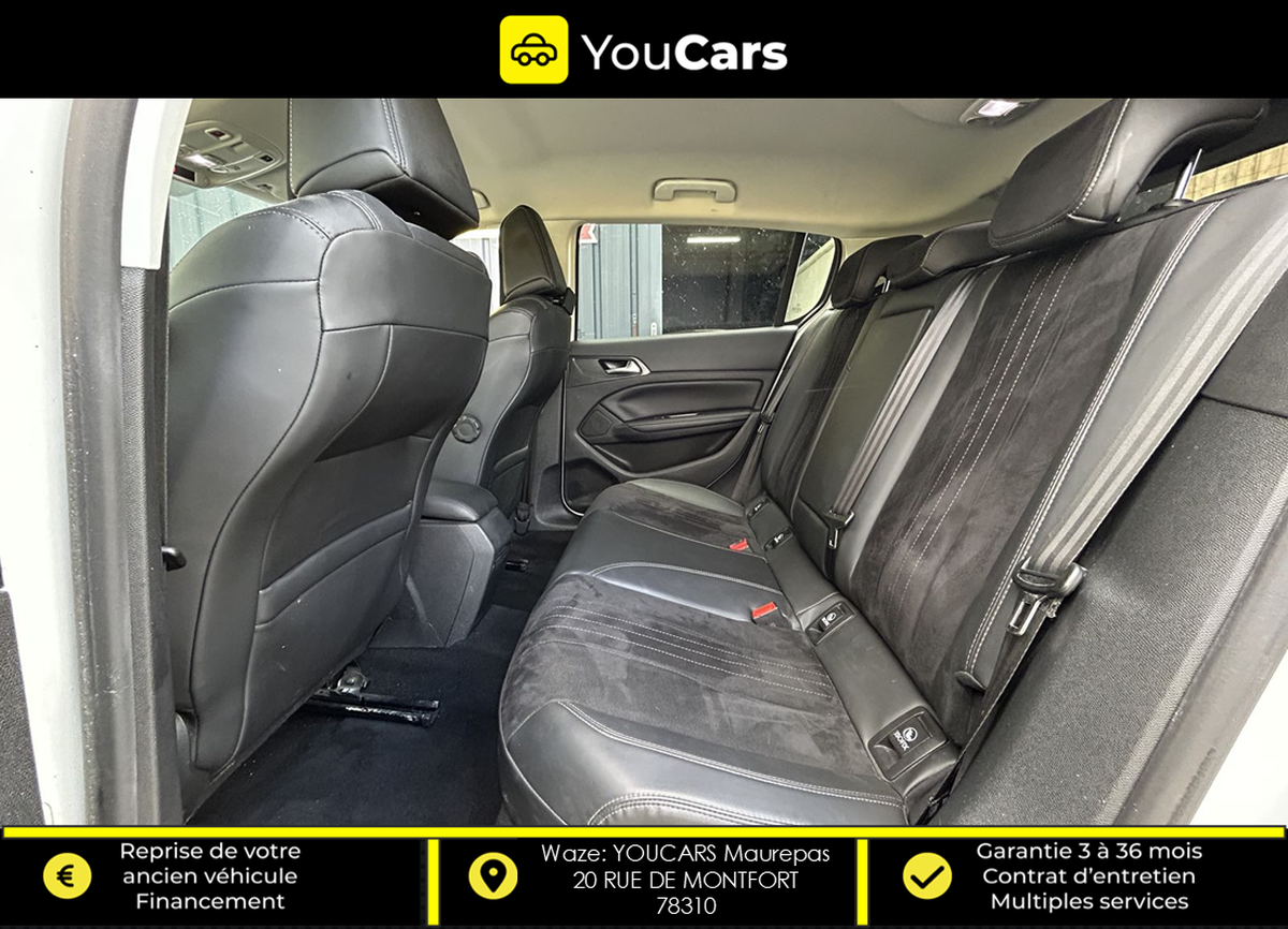 Peugeot 308 TECH EDITION Phase II 1.5 BlueHDi EAT8 130 cv BOITE AUTO - INTERIEUR SEMI CUIR