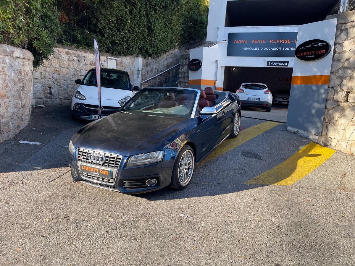 Audi S5 Cabriolet 3.0 T 333 CV V6 TFSI / Quattro / Intérieur Cuir / VF