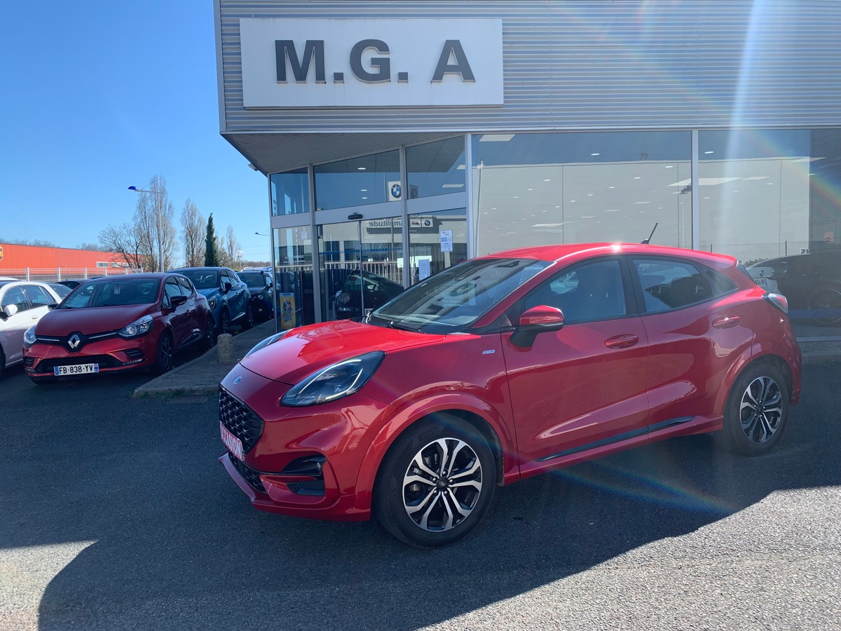 Ford Puma 125 | St-Line | 1iére MAIN | Attelage | Flexifuel équipé d'origine | Android Auto | Radar