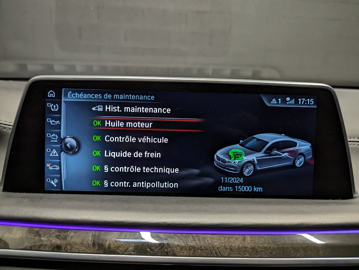 Bmw Série 7 G11/G12 Exclusive 730Ld xDrive 265 ch