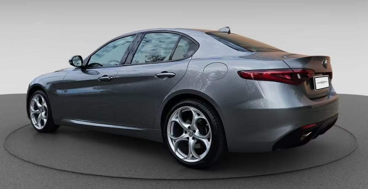 Alfa Romeo Giulia 2.0 TB 280ch Veloce Q4 AT8 Gris Stromboli