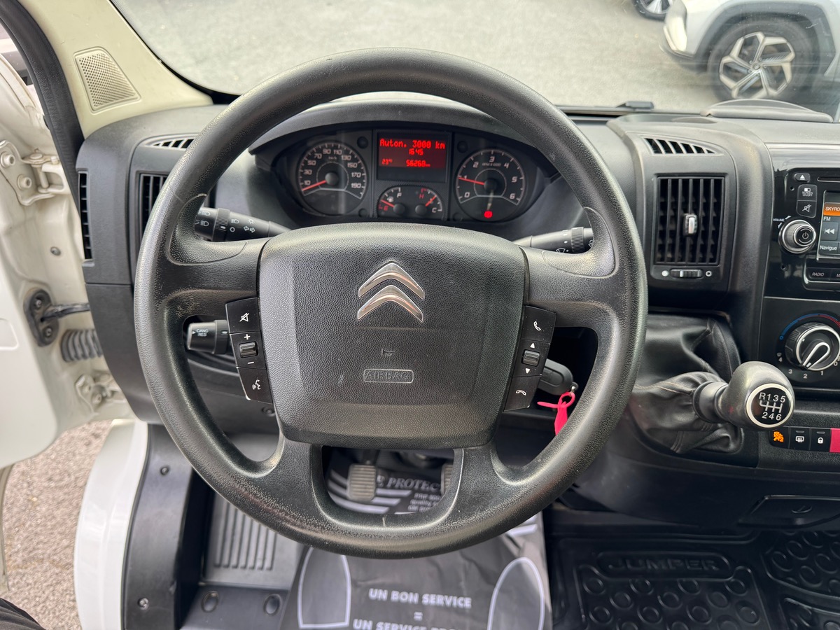 Citroën Jumper BENNE SC 35 L2 BlueHDi 130 BVM6 CONFORT + ATTELAGE / PRIX TTC