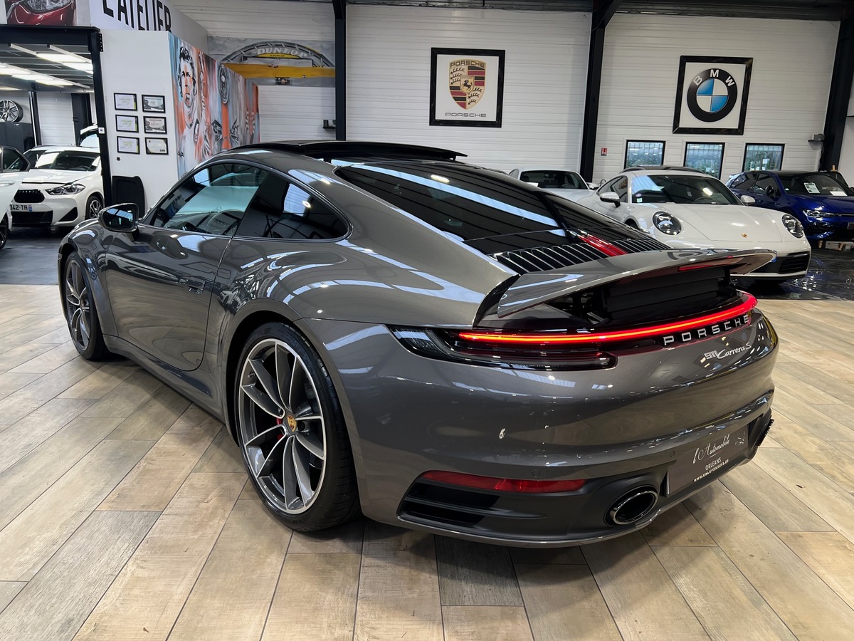 Porsche 911 TYPE 992 CARRERA S 3.0 450 cv PDK8 /GRIS QUARTZ/TOIT PANO/BOSE/