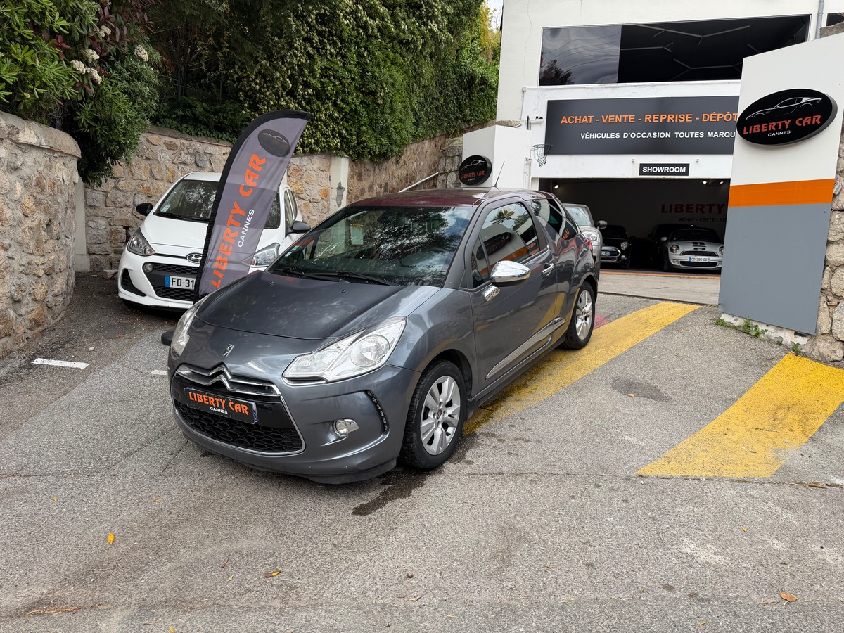 Citroën DS3 1.6 VTI 120 CV / KM Réel / Clim / Jantes / intérieur Cuir / Moteur à Chaine