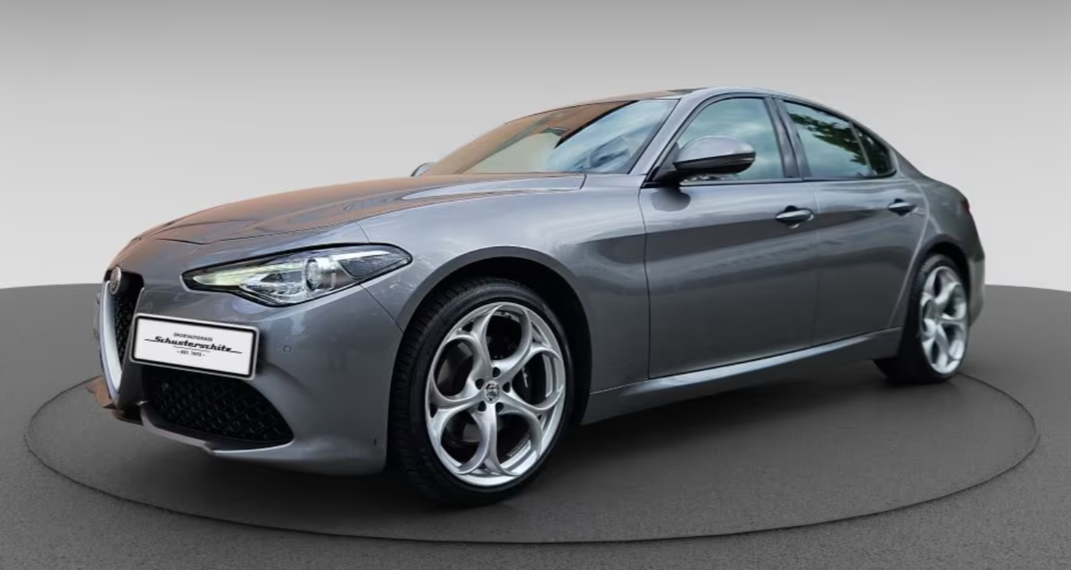 Alfa Romeo Giulia 2.0 TB 280ch Veloce Q4 AT8 Gris Stromboli