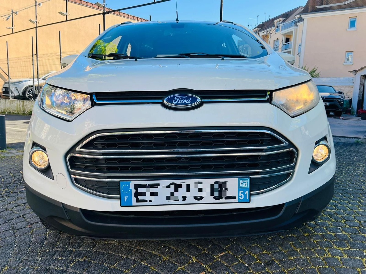 Ford EcoSport Titanium - 1.5 Tdci 95Cv Bv5 - 2ème Main - Cuir - 4xCb - Reprise Possible