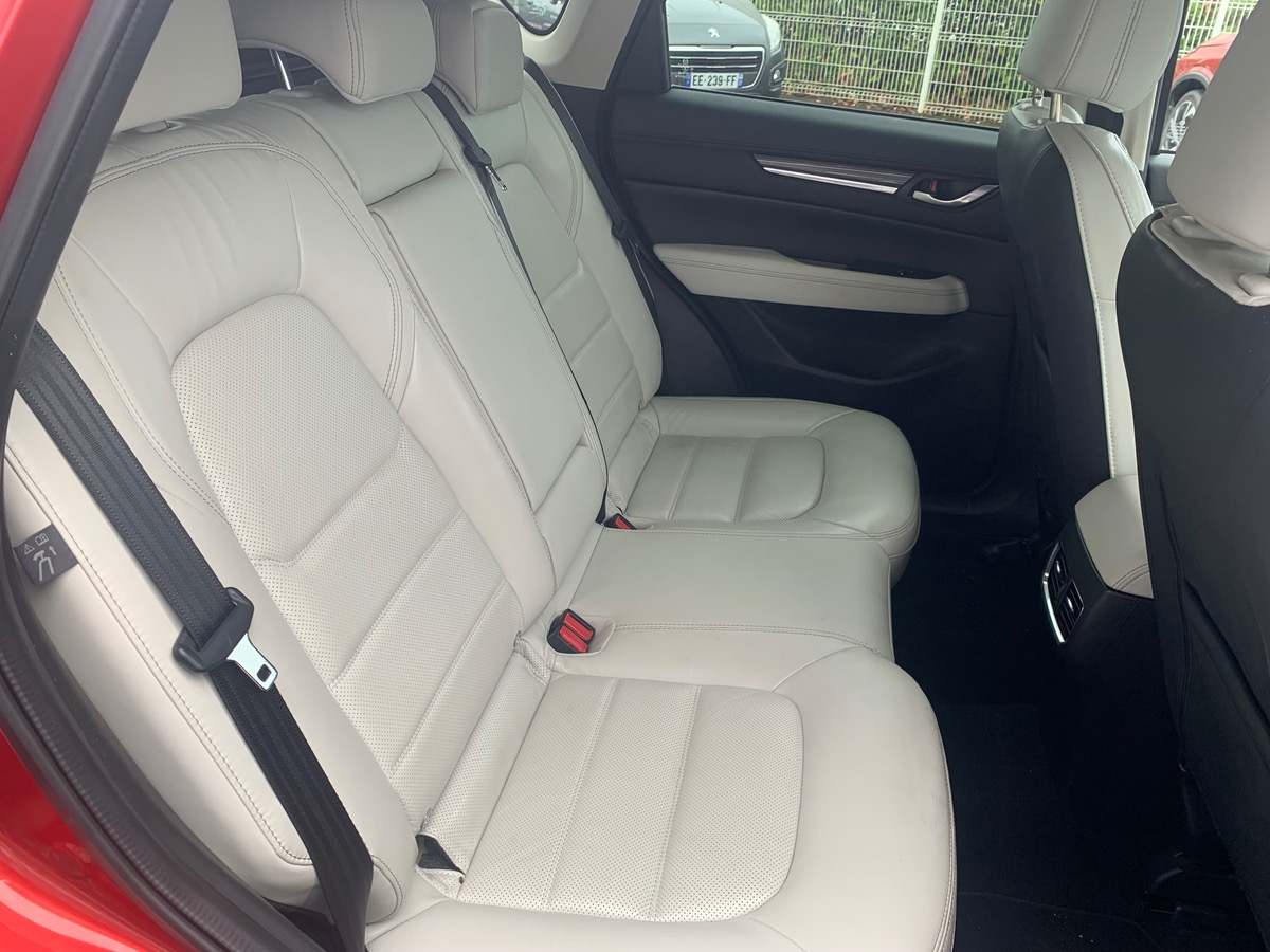 Mazda CX-5 150 ch | Signature | Cuir Pure-White | Affichage tête haute | Caméra de recul |Jantes Alu