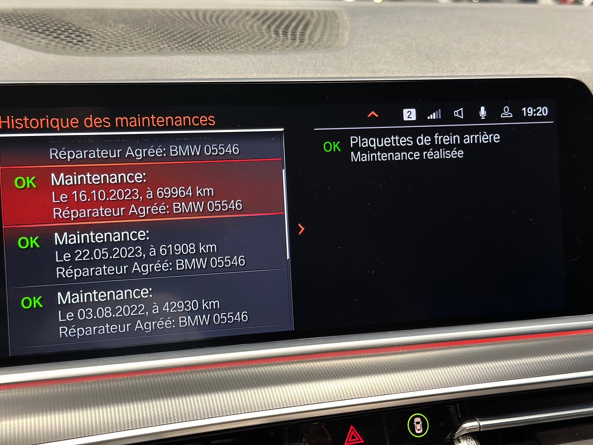 Bmw X5 XDRIVE 30D 265 ch M SPORT (G05) / Attelage / 1ère Main / Suivi Complet  / 30 d