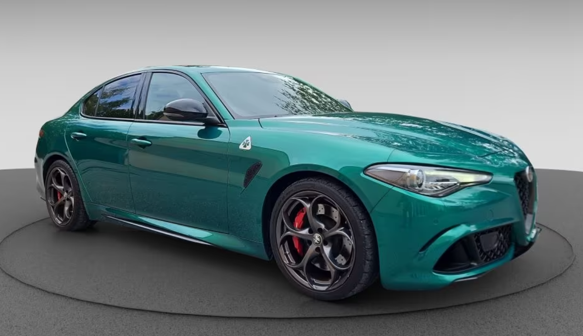 Alfa Romeo Giulia 2.9 V6 510ch Quadrifoglio AT8 Verde Montréal Harman-Kardon