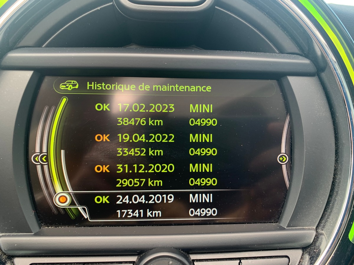 Mini Cabrio 192 chevaux | S | Mode Sport | Siéges chauffants | Régulateur de vitesse | Radar arrière