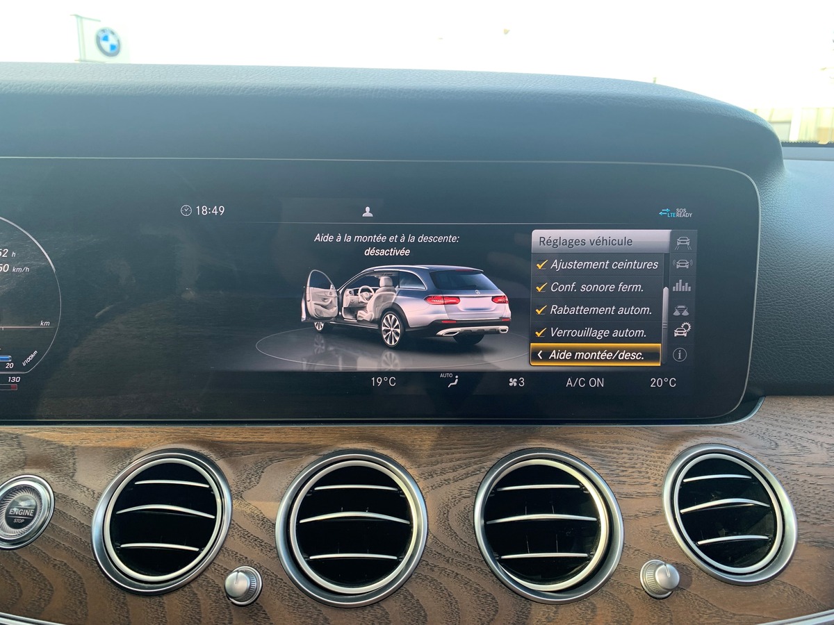 Mercedes-Benz Classe E Break 194 ch | 4 MATIC |  ENTRETIEN MERCEDES | Suspensions pneumatiques