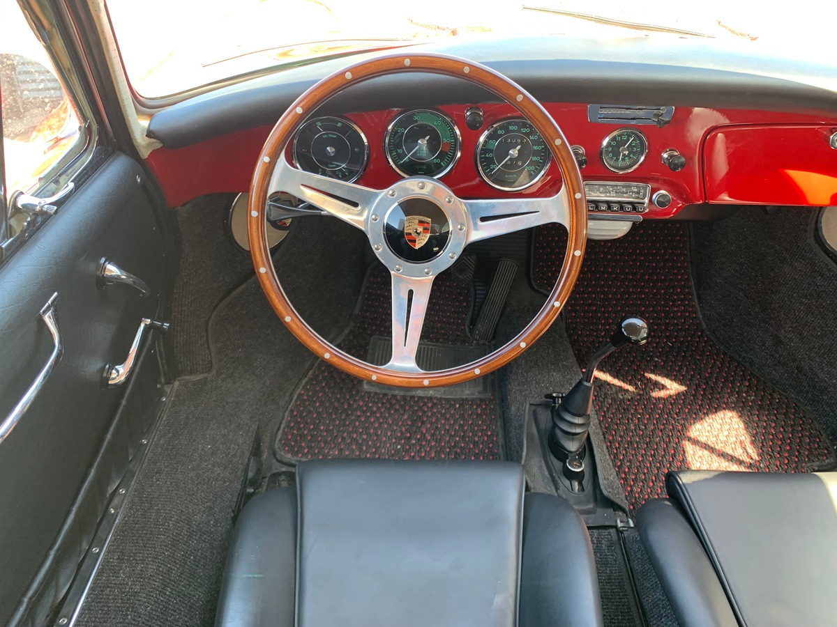 Porsche 356B 75 chevaux | Reuter | Restaurée carrosserie et moteur | Rapport d'expertise disponible