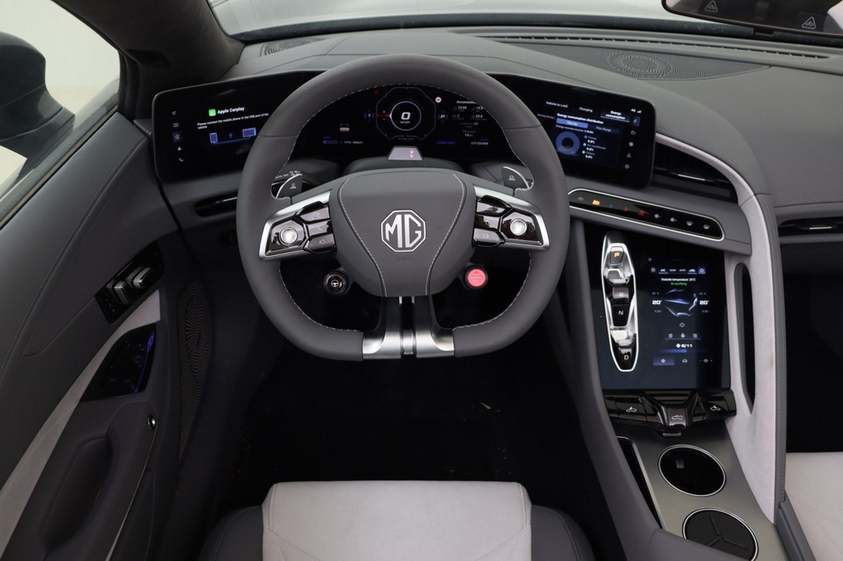 MG CYBERSTER Trophy Extended Range 77 kWh 6AT 2WD | Apple CarPlay / Android Auto | Caméra de recul