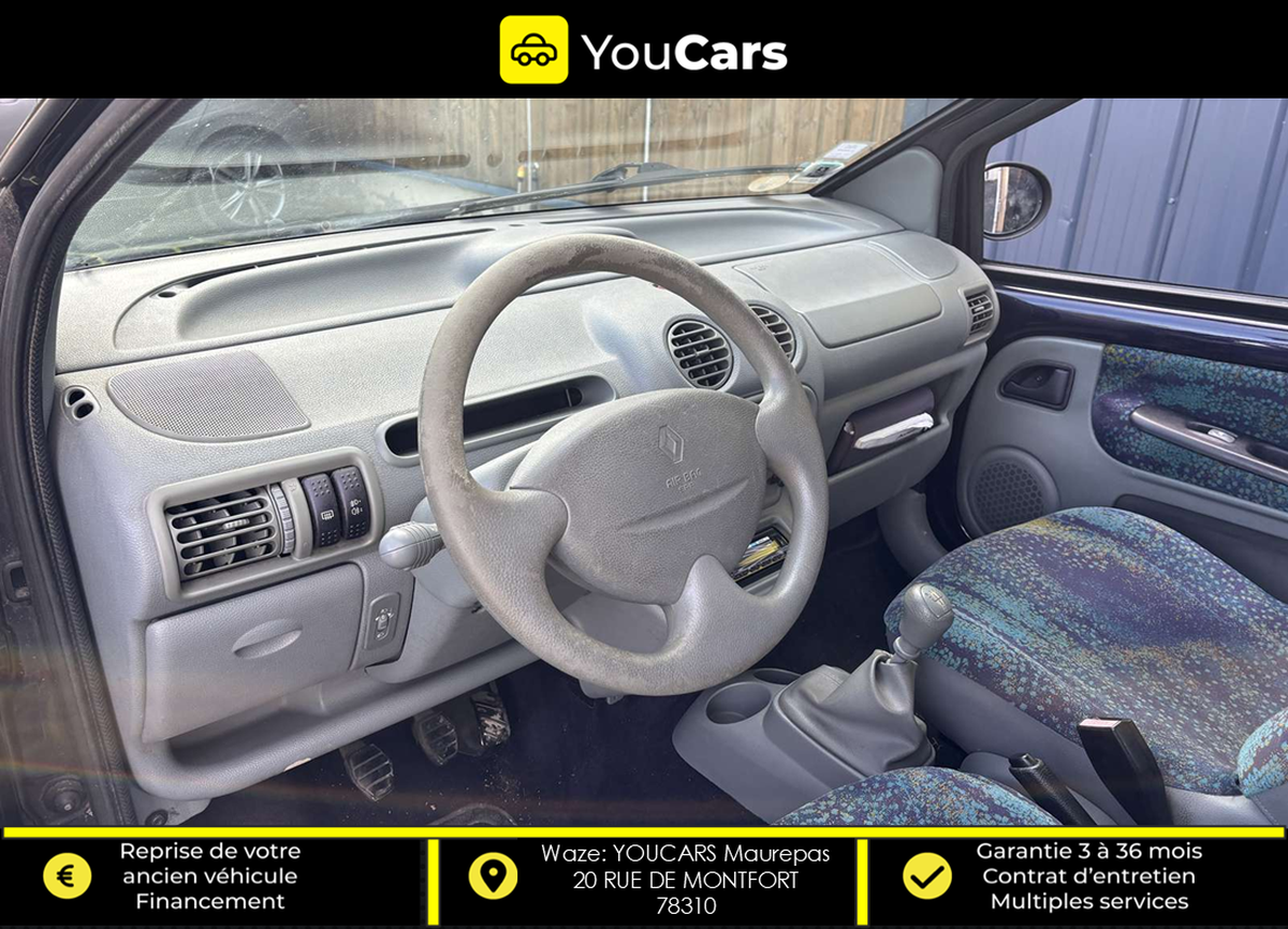 RENAULT Twingo I Phase 2 1.2 i 75cv  Kenzo ENTRETIEN A JOUR IDEAL JEUNE PERMIS