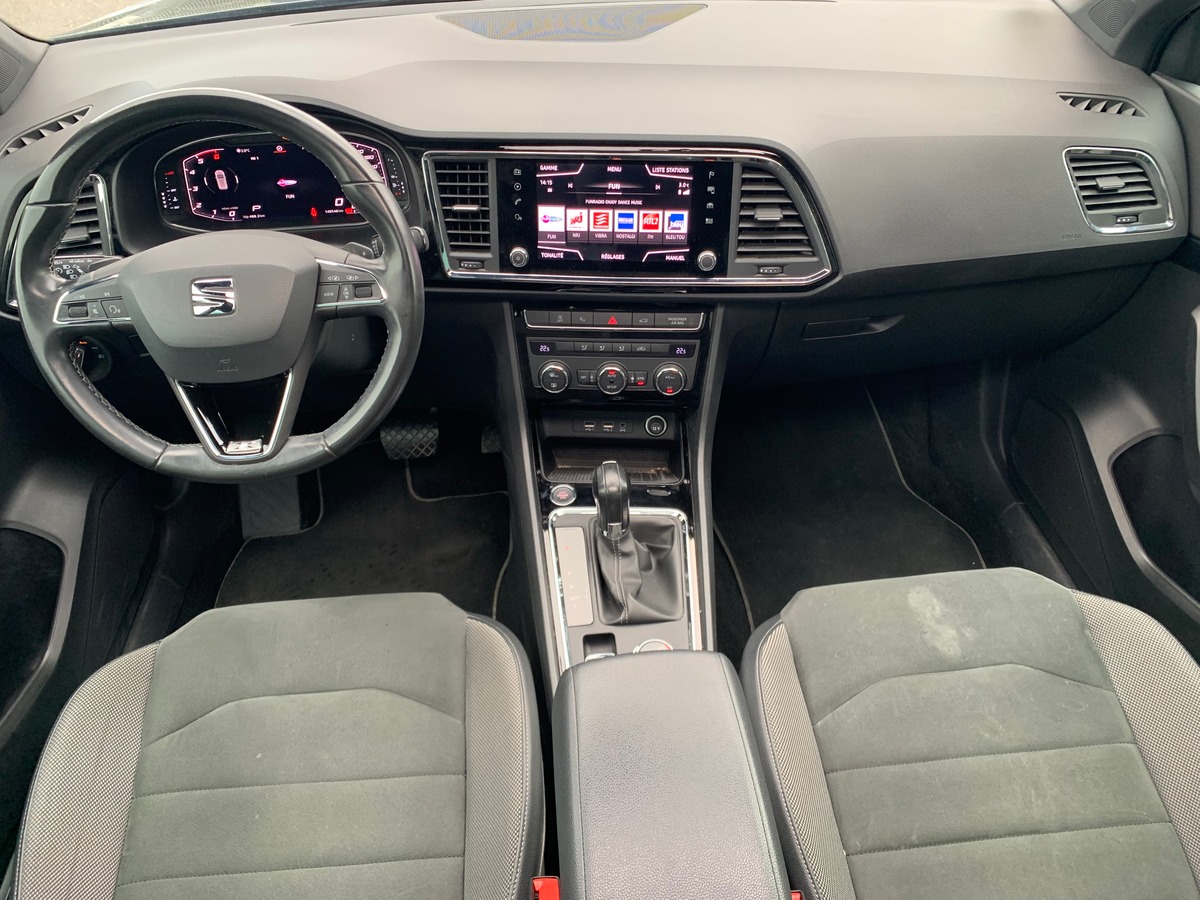 Seat Ateca 150 ch | XCELLENCE | Attelage électrique | Caméra recul | Coffre électrique | Phares LED