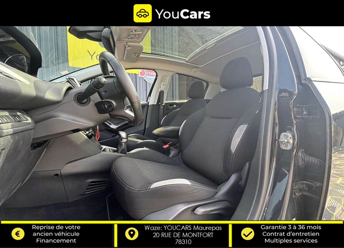 Peugeot 208 I  STYLE 5 Portes 1.2 VTi 82 cv TOIT PANORAMIQUE RADAR DE RECUL