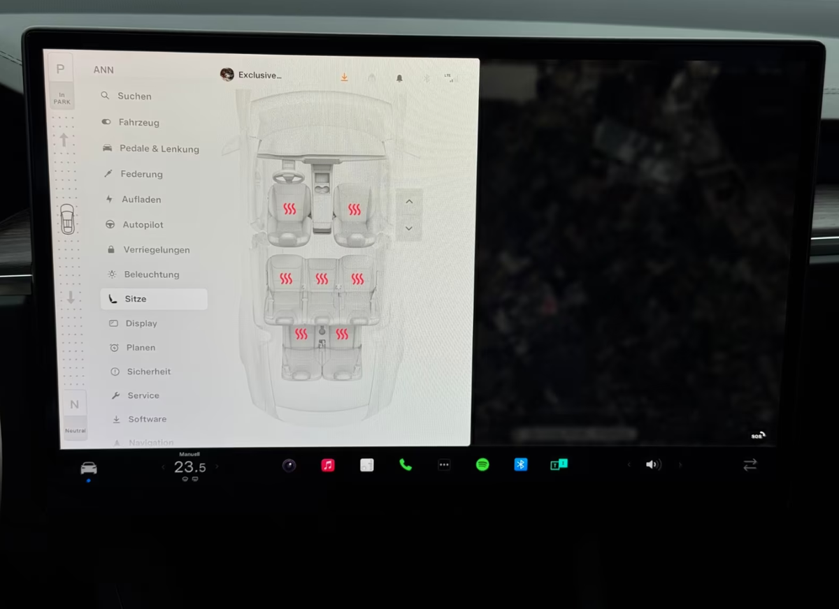 Tesla Model X Dual Motor Palladium/7 places/Pilote Automatique Amélioré/Attelage/TVA