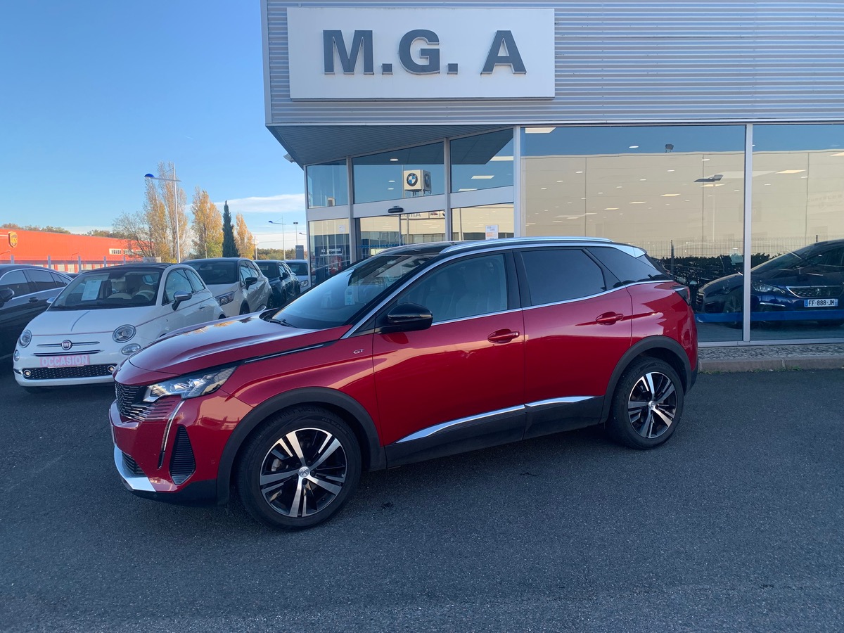 Peugeot 3008 130 ch | GT | Pack Alcantara | Pack City 2 | Hayon Motorisé avec accès Mains Libres