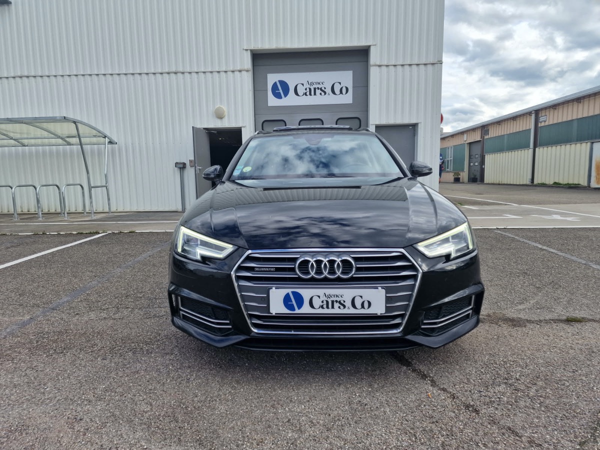 Audi A4 Avant SLINE 218cv 3.0 TDI QUATTRO, SUIVI COMPLET, TOIT OUVRANT, 4 ROUES HIVERS SUR JANTES