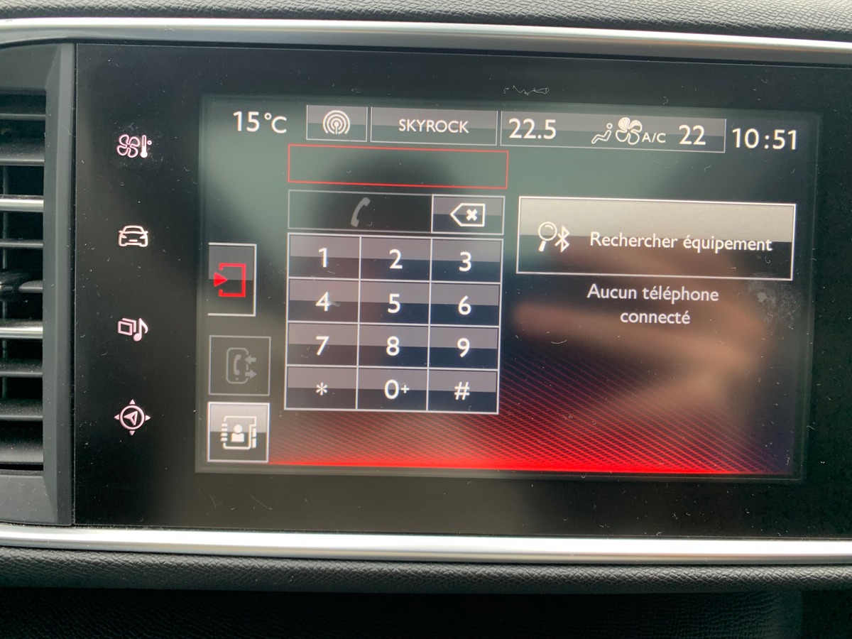 Peugeot 308 180 chevaux | GT | Toit panoramique | Caméra de recul | Régulateur de vitesse | GPS