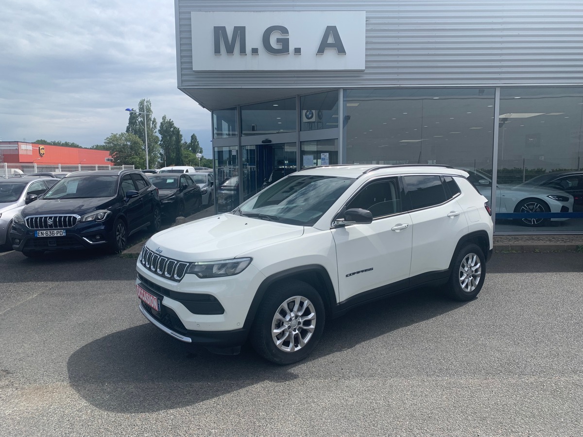 Jeep Compass 190 ch | Limited | Apple car Play | Caméra de recul | Régulateur de vitesse adaptatif