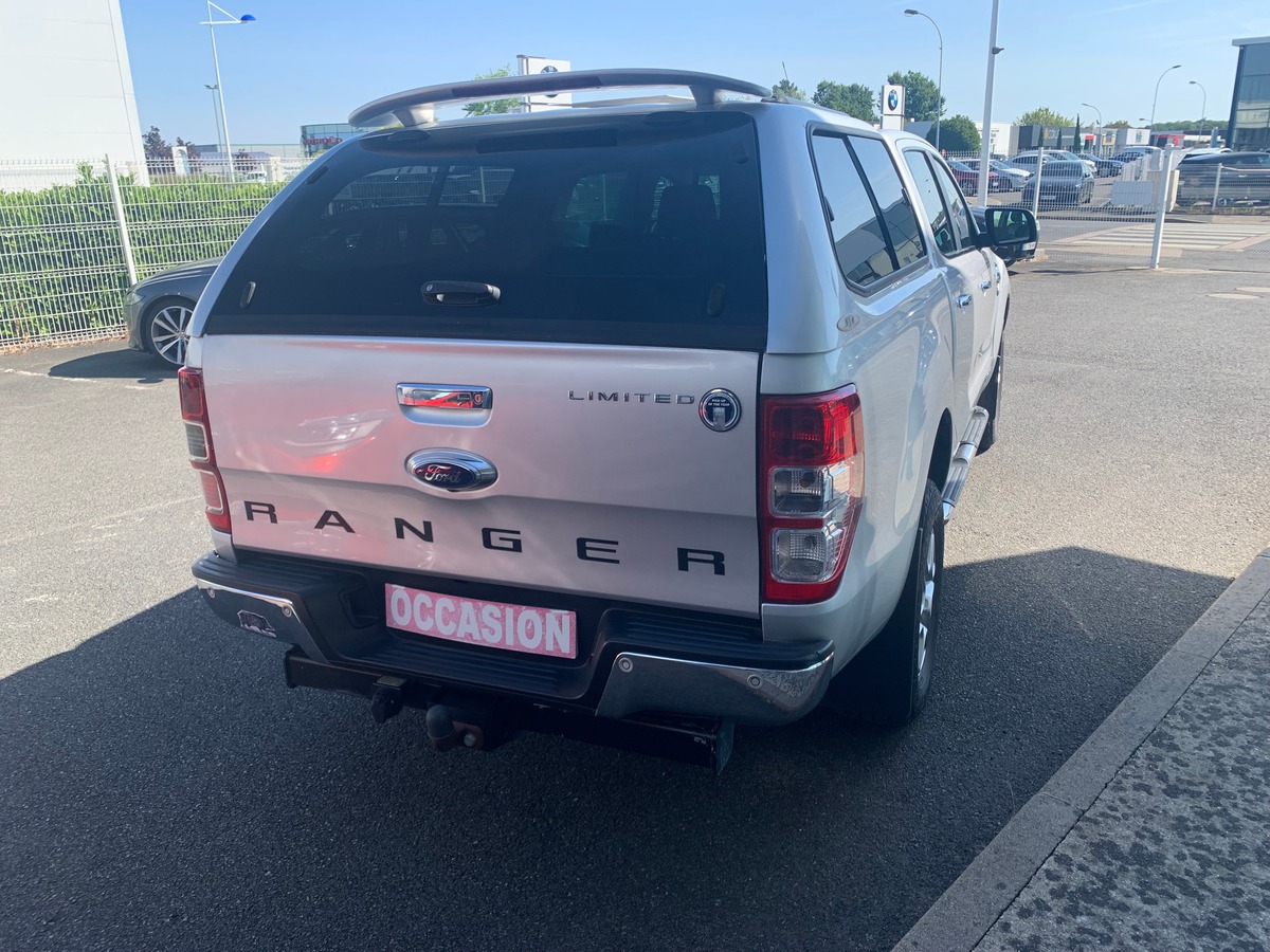 Ford Ranger 150 | Limited | Hard Top | Caméra recul | Régulateur vitesse | Attelage | Roue secours