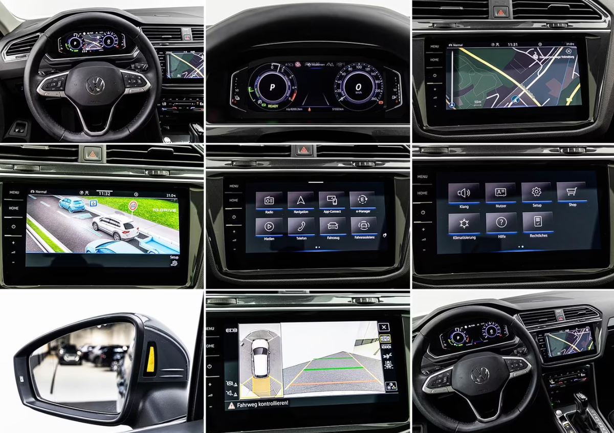 Volkswagen Tiguan II 1.4 eHybrid 245ch Elegance DSG6 Toit ouvrant Attelage