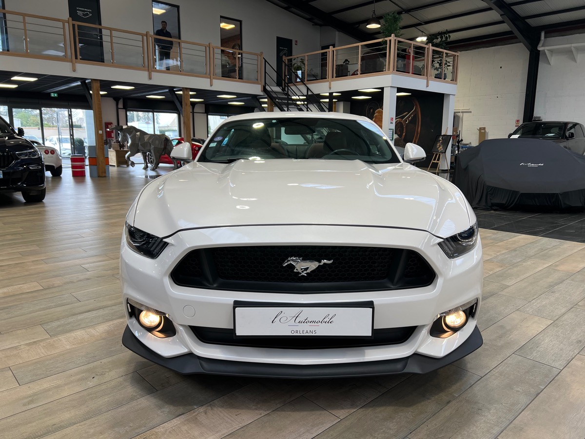 Ford Mustang VI FASTBACK 5.0 V8 421 GT BVA6 /ETHANOL/CARPLAY/ECHAPPEMENT INOX/