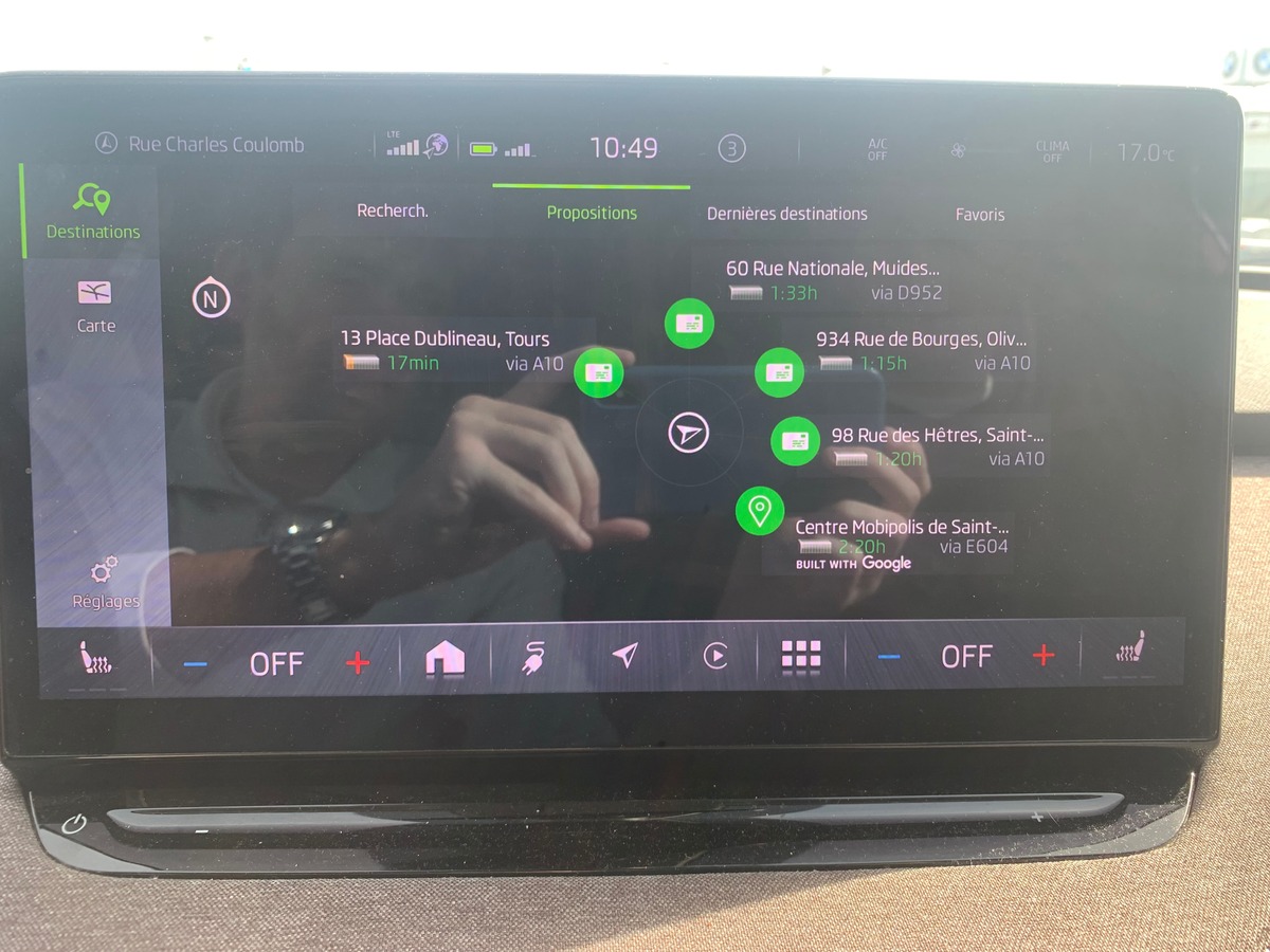 Skoda Enyaq 180 chevaux | iV60 | Apple car Play | Régulateur vitesse adaptatif | Siéges chauffants