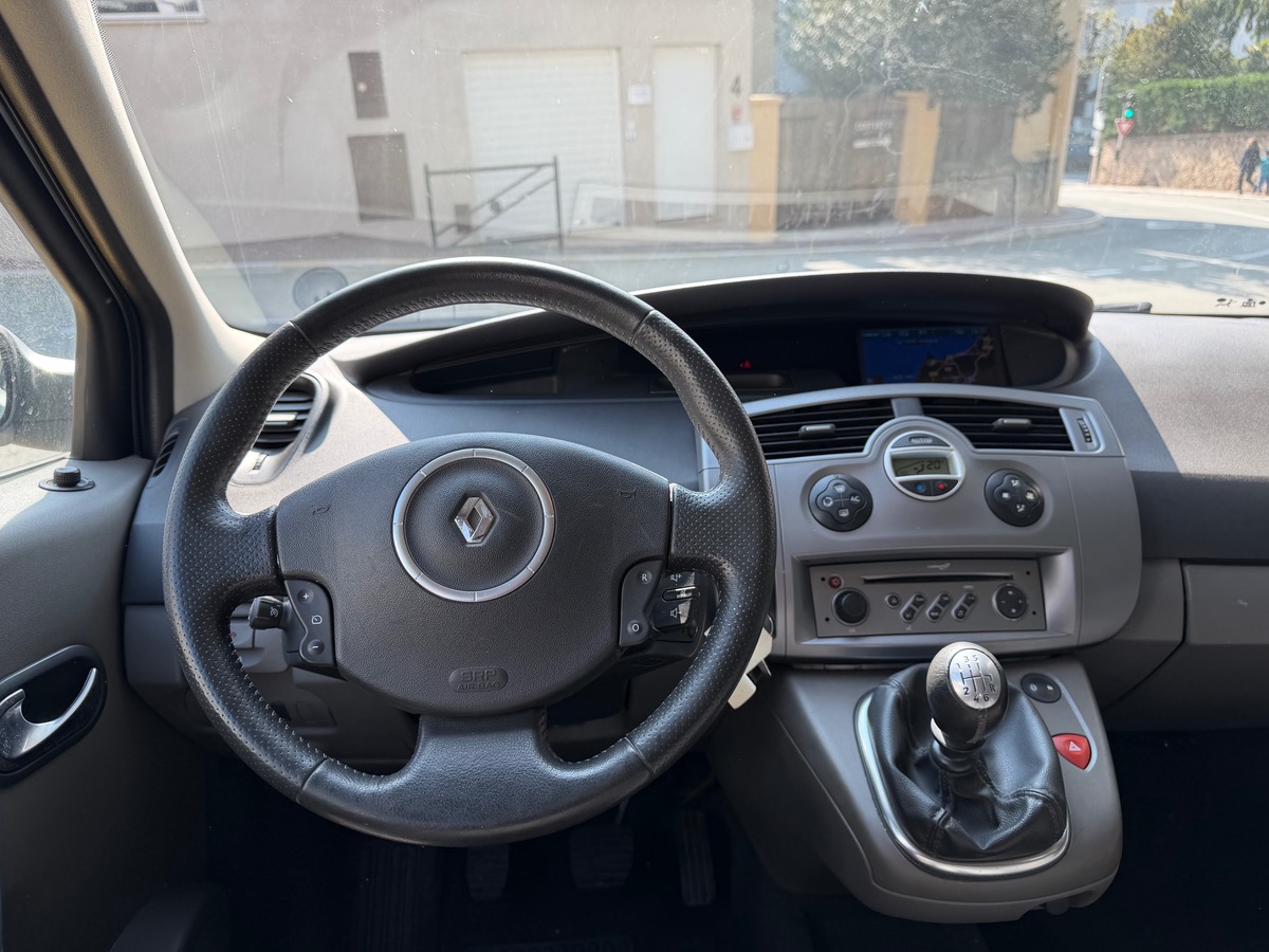 RENAULT Scenic 1.9 DCI 130 CV / GPS/ Courroie OK / 2èmes Mains / Roue de secours / Clim