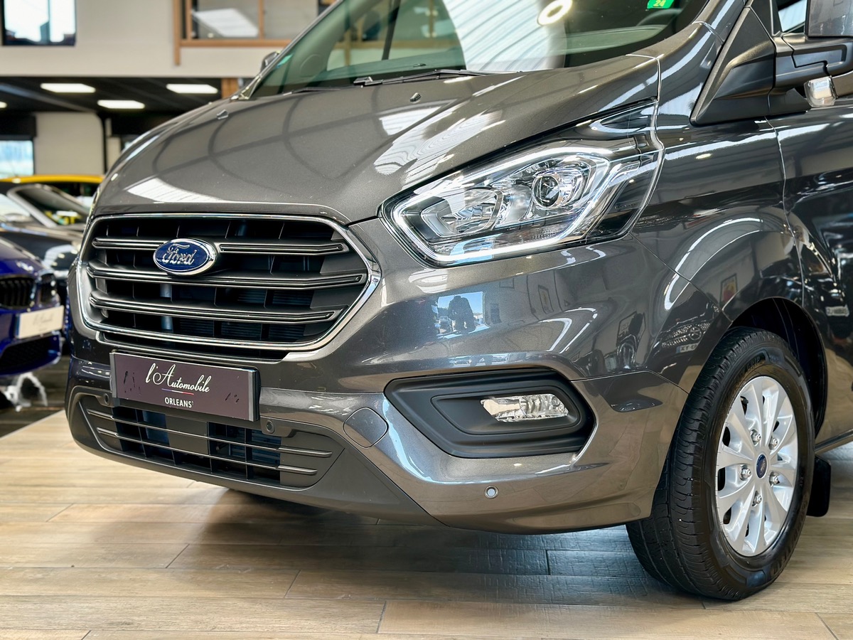 Ford Custom II (2) 320 L2H1 2.0 Ecoblue 170 Limited 6 Places BVA6 1ère Main TVA b
