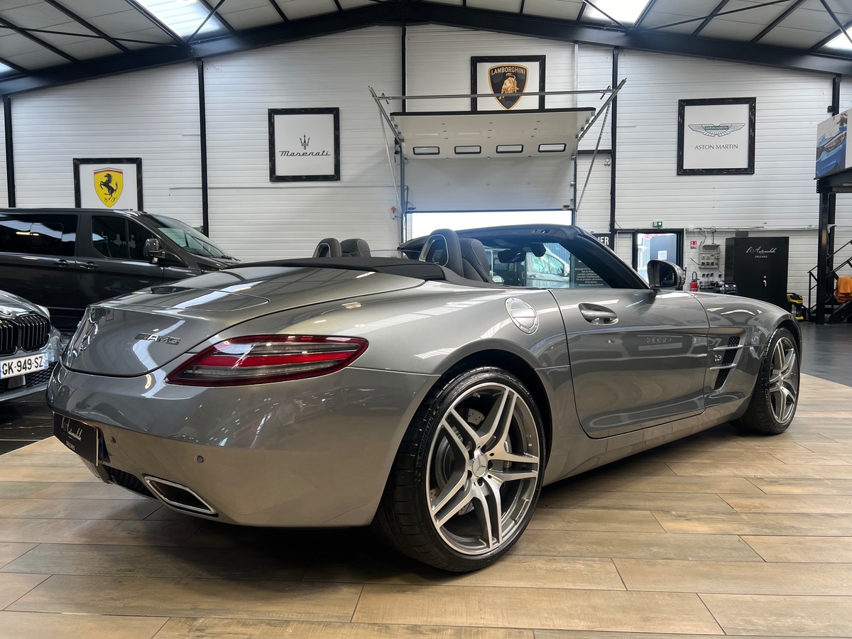 Mercedes-Benz SLS Roadster 6.3 V8 571 cv AMG SPEEDSHIFT DCT7 CAB/Carbone/Bang & Olufsen/