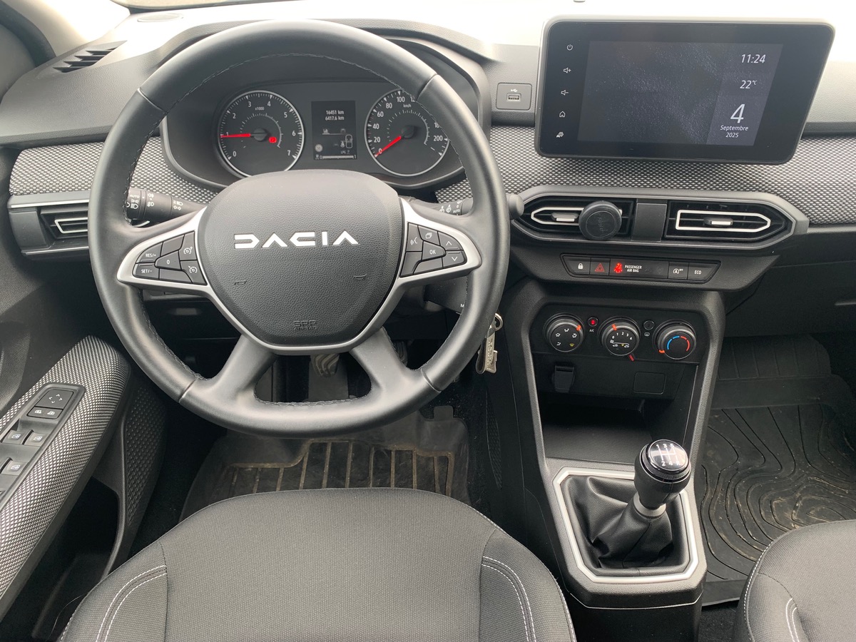 Dacia Sandero 100 ch | EXPRESSION | GPL | Première main | Caméra recul | Garantie constructeur