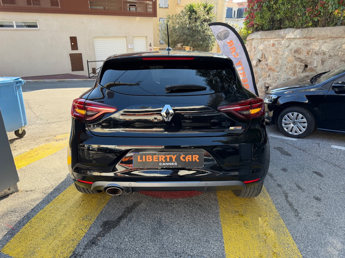 RENAULT Clio V  1.3 TCE 130 CV / RS LINE / Carplay / Caméra de recul /Full Black /KM Réel/ Son Focal