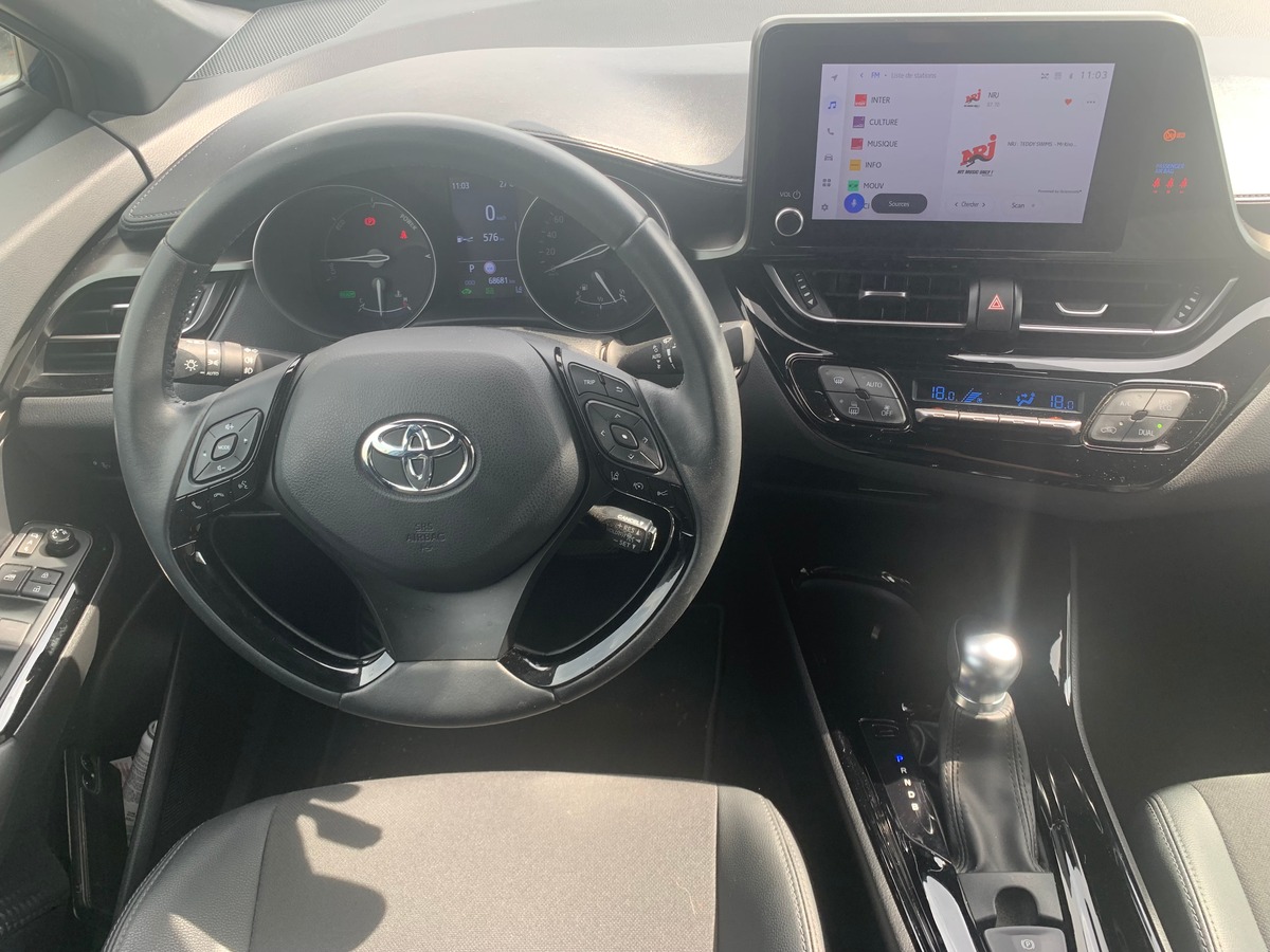 Toyota C-HR 122 chevaux | Design | Caméra de recul | Régulateur de vitesse | GPS | Hybrid essence