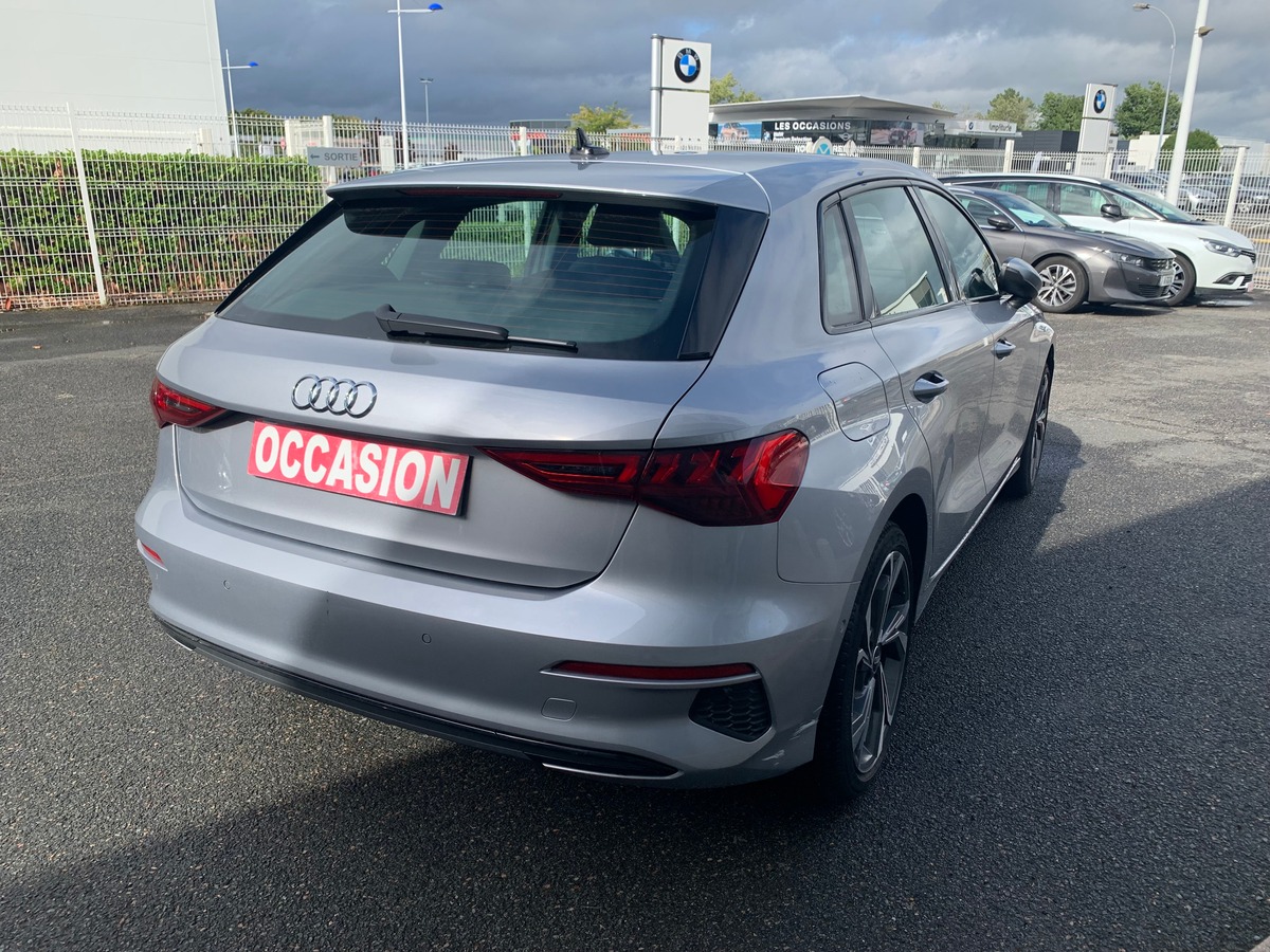 Audi A3 Sportback 150 ch | DESIGN LUXE | Garantie jusqu'au 01/04/2026 | Système d'accès sans clé