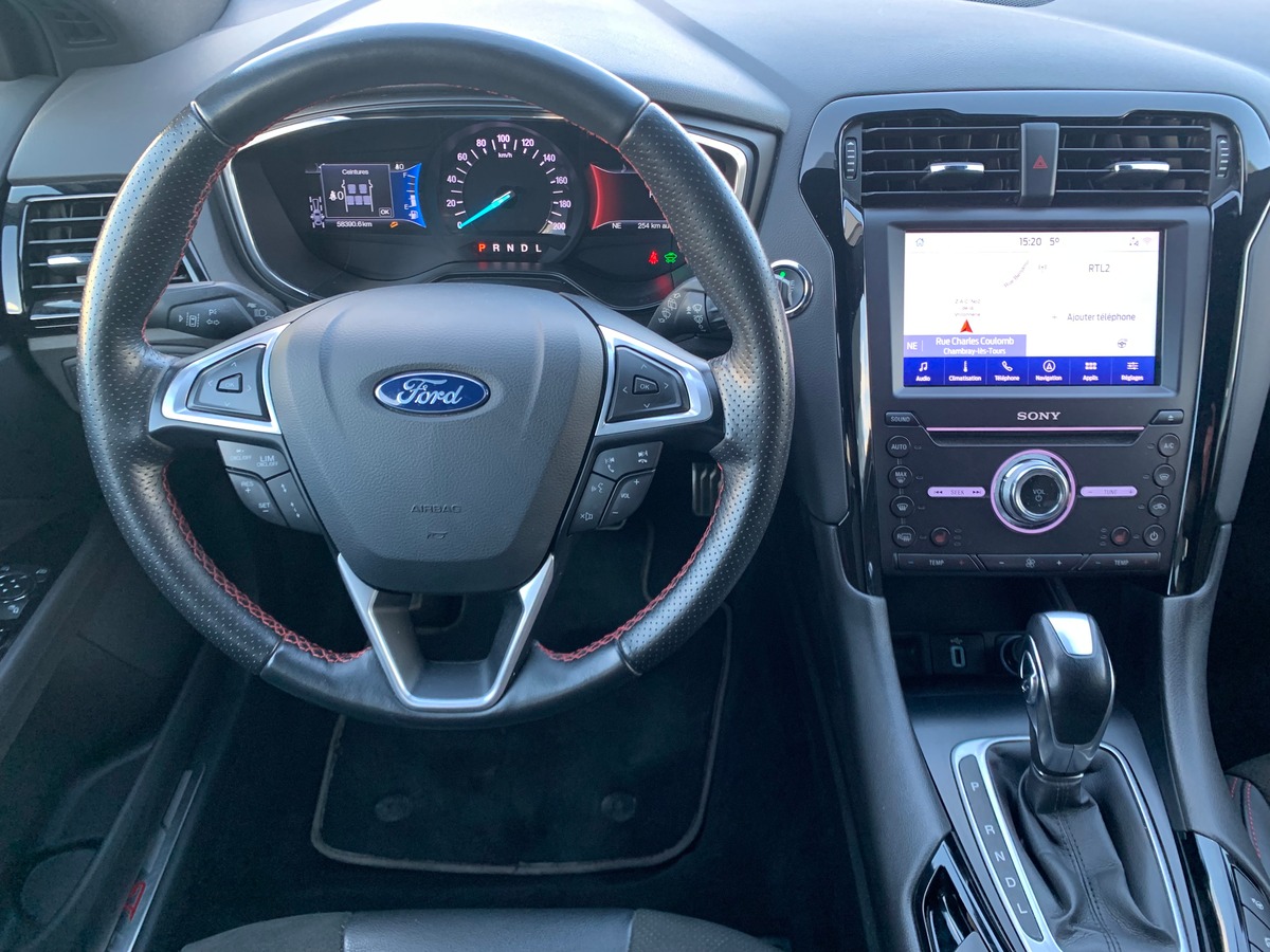 Ford Mondeo 187 ch | 2.0 | ST LINE | Caméra recul | Régulateur vitesse adaptatif | Phares avant LED