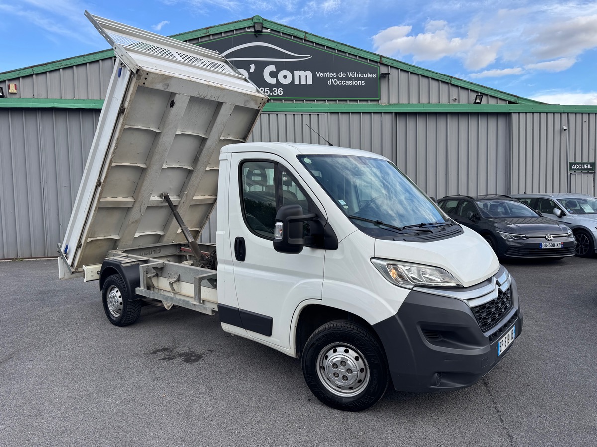 Citroën Jumper BENNE SC 35 L2 BlueHDi 130 BVM6 CONFORT + ATTELAGE / PRIX TTC