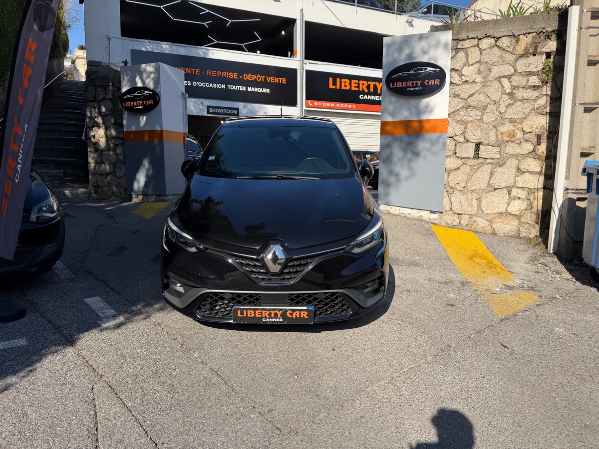RENAULT Clio V  1.3 TCE 130 CV / RS LINE / Carplay / Caméra de recul /Full Black /KM Réel/ Son Focal