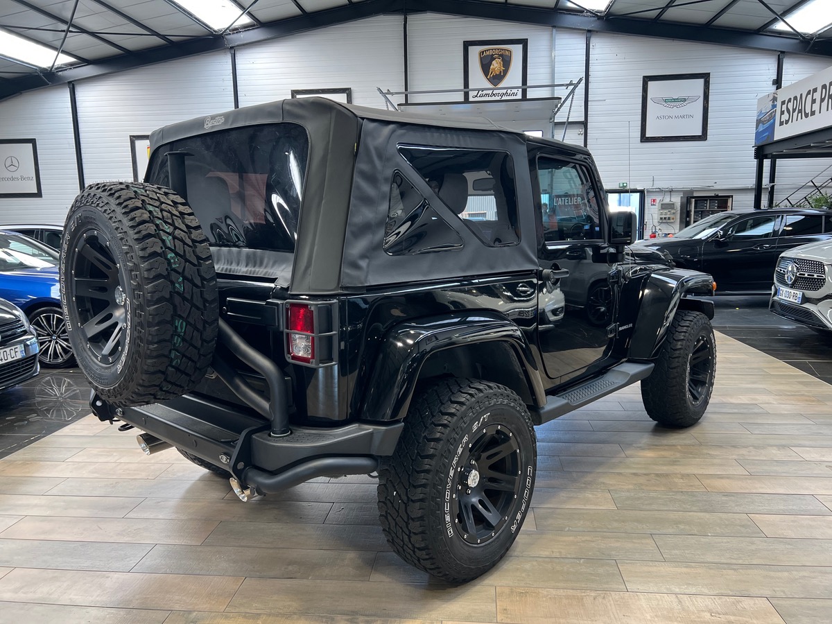 Jeep Wrangler JK 2.8 CRD 200 ch 4WD S&S SAHARA /Rugged Ridge/