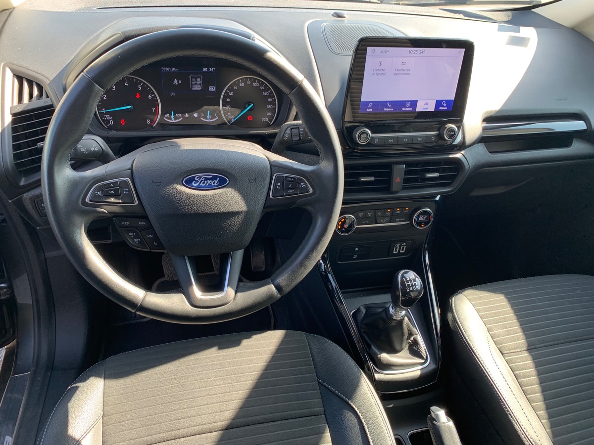 Ford EcoSport TITANIUM | Dernier entretien à 49498 kms | PACK CONFORT NAV | Régulateur de vitesse